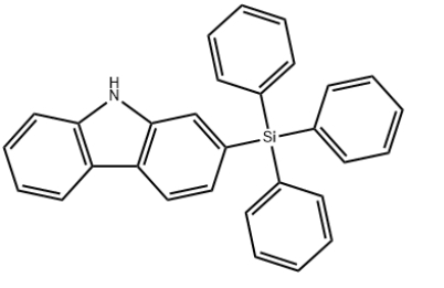 9H-Carbazole, 2-(triphenylsilyl)-