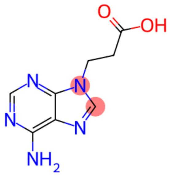 6-Amino-9H-purine-9-propanoic acid