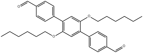 2',5'-bis(hexyloxy)-[1,1':4',1''-terphenyl]-4,4''-dicarbaldehyde