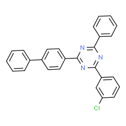 2-([1,1'-Biphenyl]-4-yl)-4-(3-chlorophenyl)-6-phenyl-1,3,5-triazine