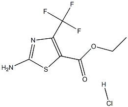 ethyl 2-amino-4-(trifluoromethyl)-1,3-thiazole-5-carboxylate hydrochloride