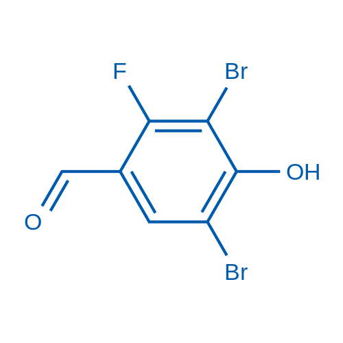 3,5-Dibromo-2-fluoro-4-hydroxybenzaldehyde