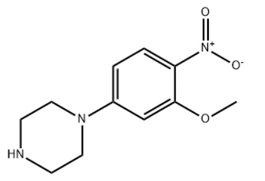 1-(3-methoxy-4-nitrophenyl)piperazine