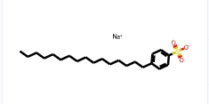 Sodium p-hexadecylbenzenesulfonate