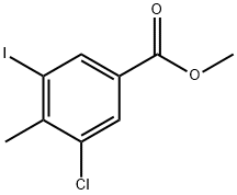 Benzoic acid, 3-chloro-5-iodo-4-methyl-, methyl ester