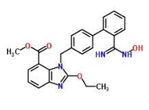 2-Ethoxy-1-[[2'-[(hydroxyamino)iminomethyl][1,1'-biphenyl]-4-yl]methyl]-1H-benzimidazole-7-carboxylic acid methyl ester