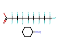 Cyclohexanaminium perfluorononanoate
