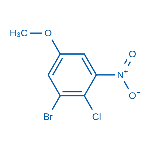 1-Bromo-2-chloro-5-methoxy-3-nitrobenzene