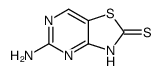 5-amino-3H-thiazolo[4,5-d]pyrimidine-2-thione