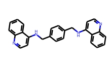 n-(4-((Quinolin-4-ylamino)methyl)benzyl)quinolin-4-amine
