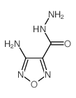 1,2,5-Oxadiazole-3-carboxylicacid,4-amino-,hydrazide(9CI)