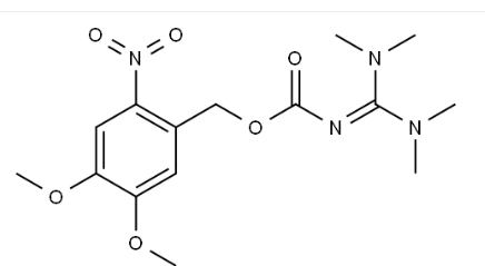 Carbamic acid, N-[bis(dimethylamino)methylene]-, (4,5-dimethoxy-2-nitrophenyl)methyl ester