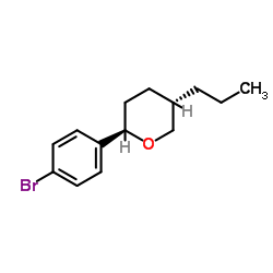 trans-2-(4-Bromophenyl)-5-propyltetrahydro-2H-pyran