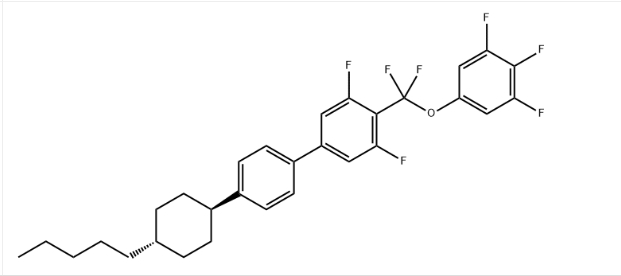 1,1'-Biphenyl, 4-[difluoro(3,4,5-trifluorophenoxy)methyl]-3,5-difluoro-4'-(trans-4-pentylcyclohexyl)-