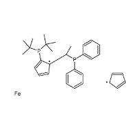 (s)-1-[(r)-2-(di-tert.-butylphosphino)ferrocenyl]ethyldiphenylphosphine