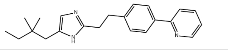 2-(4-(2-(4-(2,2-diMethylbutyl)-1H-iMidazol-2-yl)ethyl)phenyl)pyridine