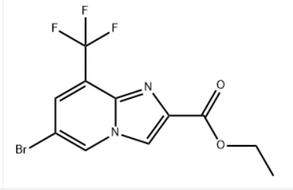 Ethyl 6-broMo-8-(trifluoroMethyl)iMidazo[1,2-a]pyridine-2-carboxylate