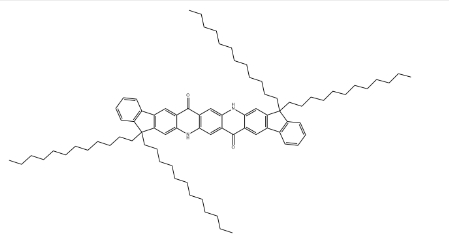 Indeno[1,2-b]indeno[1',2':6,7]quino[3,2-i]acridine-9,19-dione, 5,5,15,15-tetradodecyl-5,7,15,17-tetrahydro-
