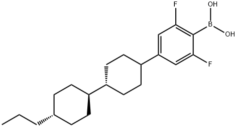 Boronic acid, B-[2,6-difluoro-4-[(trans,trans)-4'-propyl[1,1'-bicyclohexyl]-4-yl]phenyl]-