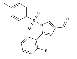 5-(2-fluorophenyl)-1-tosyl-1H-pyrrole-3-carbaldehyde