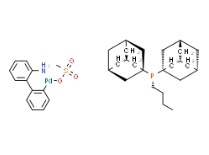 Bis(1-adamantyl)-butylphosphane;methanesulfonic acid;palladium;2-phenylaniline