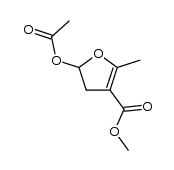 methyl 5-(acetyloxy)-2-methyl-4,5-dihydrofuran-3-carboxylate