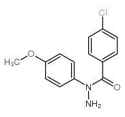 Benzoic acid,4-chloro-, 1-(4-methoxyphenyl)hydrazide