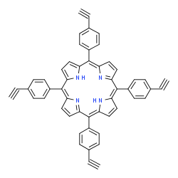 5,10,15,20-Tetrakis(4-ethynylphenyl)-21H,23H-porphine