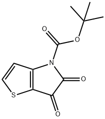 4H-Thieno[3,2-b]pyrrole-4-carboxylic acid, 5,6-dihydro-5,6-dioxo-, 1,1-dimethylethyl ester