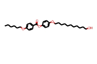 Benzoic acid, 4-(hexyloxy)-, 4-[(11-hydroxyundecyl)oxy]phenyl ester