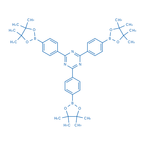 2,4,6-Tris(4-(4,4,5,5-tetramethyl-1,3,2-dioxaborolan-2-yl)phenyl)-1,3,5-triazine