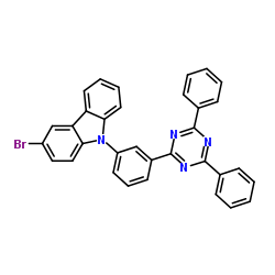 3-Bromo-9-[3-(4,6-diphenyl-1,3,5-triazin-2-yl)phenyl]-9H-carbazole