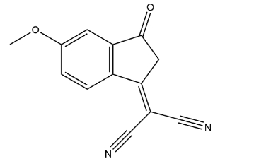 2-(5-methoxy-3-oxo-2,3-dihydro-1H-inden-1-ylidene)malononitrile