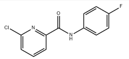 6-Chloro-N-(4-fluorophenyl)-2-pyridinecarboxamide