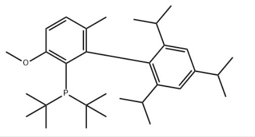2-(Di-t-butylphosphino)-3-methoxy-6-methyl-2',4',6'-tri-i-propyl-1,1'-biphenyl