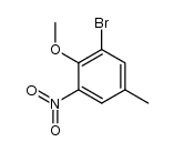 1-Bromo-2-methoxy-5-methyl-3-nitrobenzene