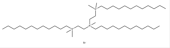 1,2-Ethanediaminium, N1,N2-didodecyl-N1-[2-(dodecyldimethylammonio)ethyl]-N1,N2,N2-trimethyl-, bromide (1:3)