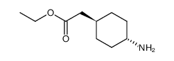 Cyclohexaneacetic acid,4-amino-,ethyl ester,trans-