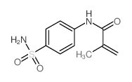 2-methyl-N-(4-sulfamoylphenyl)prop-2-enamide