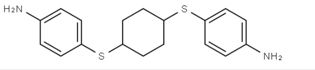 4,4'-(cyclohexane-1,4-diylbis(sulfanediyl))dianiline