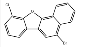 Benzo[b]naphtho[2,1-d]furan, 5-bromo-10-chloro-