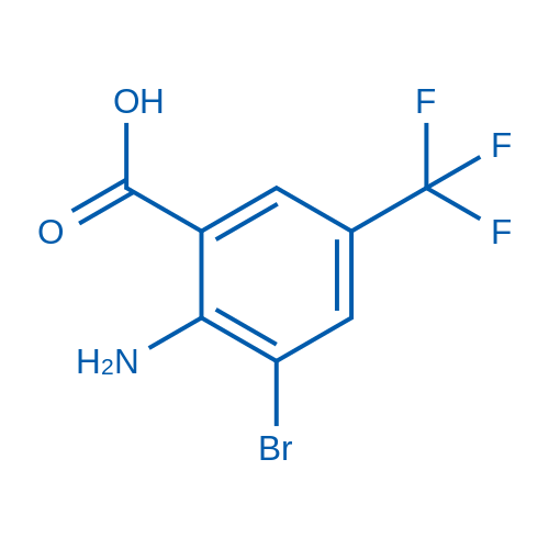 2-Amino-3-bromo-5-(trifluoromethyl)benzoic acid
