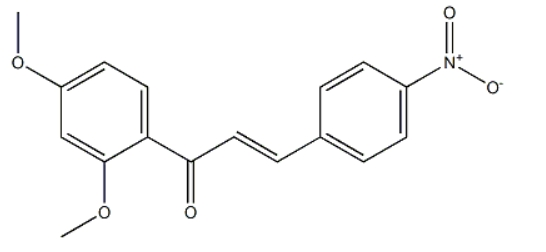 (E)-1-(2,4-dimethoxyphenyl)-3-(4-nitrophenyl)prop-2-en-1-one