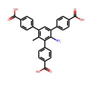 2'-Amino-5'-(4-carboxyphenyl)-4'-methyl-[1,1':3',1''-terphenyl]-4,4''-dicarboxylic acid