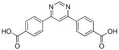 4,6-Di(4-carboxyphenyl)pyrimidine