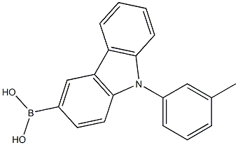 (9-(m-tolyl)-9H-carbazol-3-yl) boronic acid