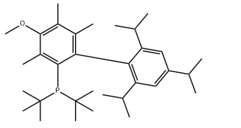 2-Di-t-butylphosphino-4-Methoxy-3,5,6-triMethyl-2',4',6'-tri-i-propylbiphenyl, Min. 98% [~1:1 Mixture with regioisoMer, 2-Di-t-butylphosphino-5-Methoxy-3,4,6-triMethyl-2',4',6'-tri-i-propylbiphenyl]