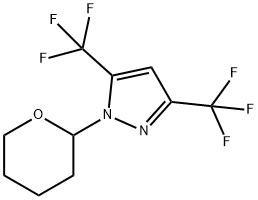 1H-Pyrazole, 1-(tetrahydro-2H-pyran-2-yl)-3,5-bis(trifluoromethyl)-