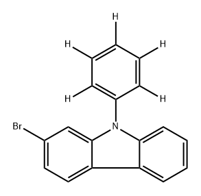 9H-Carbazole, 2-bromo-9-(phenyl-2,3,4,5,6-d5)-