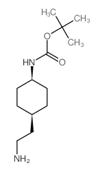 cis-4-(2-aminoethyl)cyclohexyl]-, 1,1-dimethylethyl ester